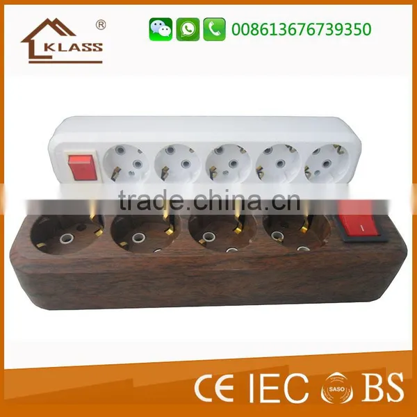 European 4way Extension Socket With Switch photo-3