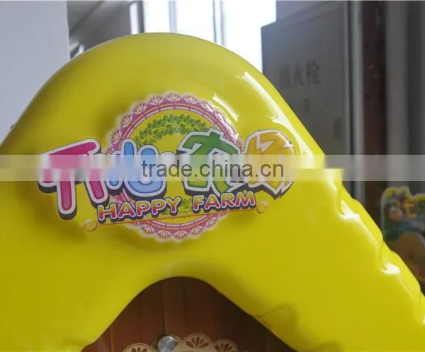 Happy Farm Shooting Game Machine Capsule Vending Machine With 7 Colors Bringht Led Light photo-2