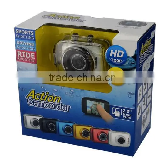 2.0 Inch Water Proof Sports DV /Diving Camera Touch Screen Sports DV/Camera DV200 photo-6