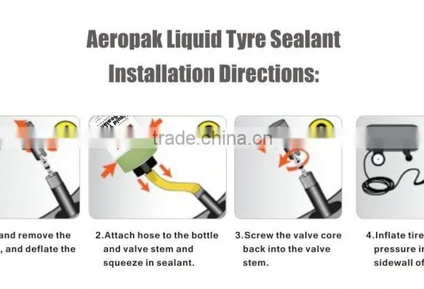 AEROPAK Tyre Sealer Inflator Emergency Tyre Repair photo-5
