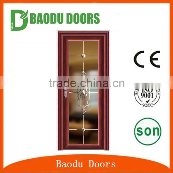 Wholesale Shatterproof Aluminum Glass Door Withcompetitive Price photo-6