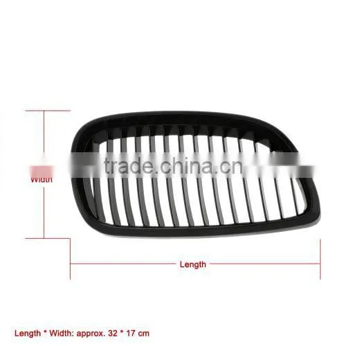 One Pair Front Black Grille Grilles for E92 E93 06-10 photo-2