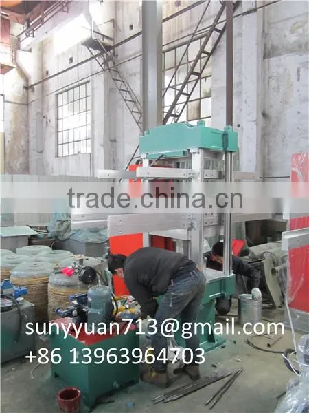 Manufacturer Rubber Floor Tile Vulcanizing Press Machine / Rubber Mat Making Machine With Quality photo-6