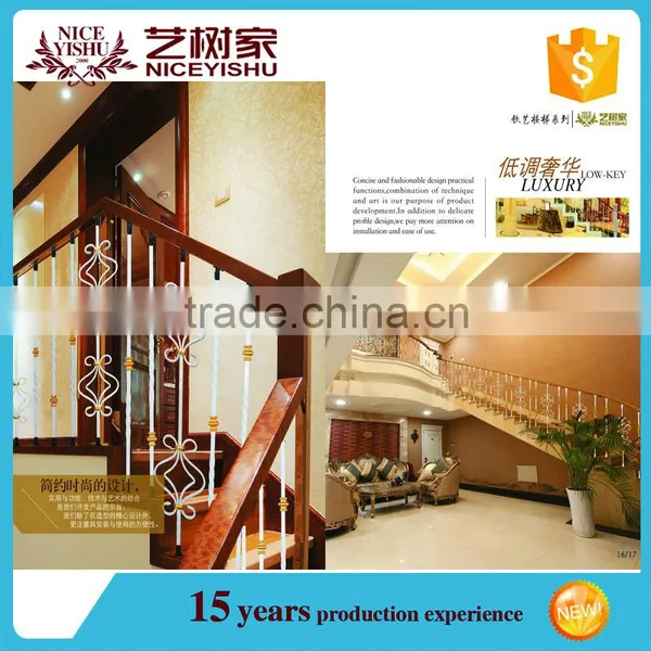 Wholesale Outdoor Wrought Iron Stair Railing, Balustrade, Iron Baluster With Good Price photo-5