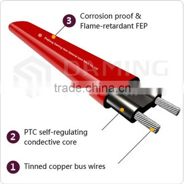 Rainwater Down Pipe Defrost Electric Heat Tape photo-6