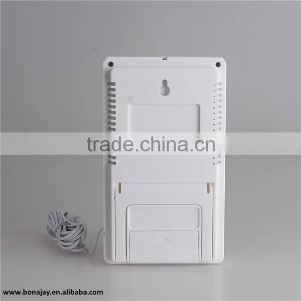 3 In 1 Digital Room Temperature Meter Clock photo-3