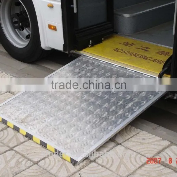 EWR-L Electric Aluminum Ramps Sale for Disabled and Old for Bus photo-2