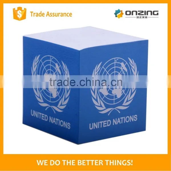 High Quality OEM Paper Block Note Cube Memo Pad With Custom Print photo-2