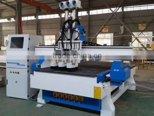Philicam China Multi Spindle Cnc Wood Carving Router for Mdf Door photo-3