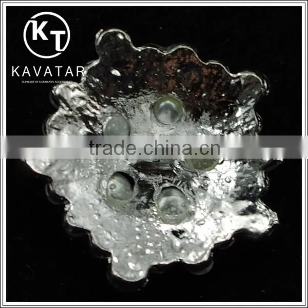 Good Quality NK003 Metal Rhinestone Button for Clothes photo-3