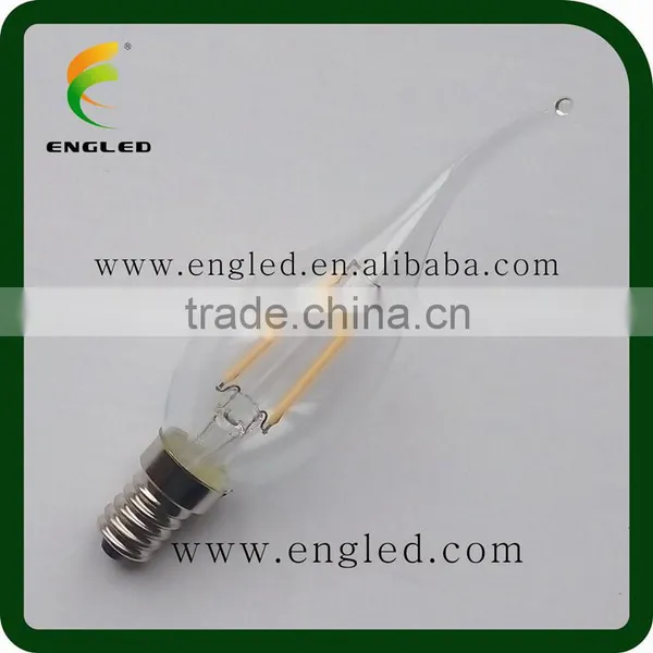 250lm Led Fialment Bulb With Tail Candle Lamp photo-2