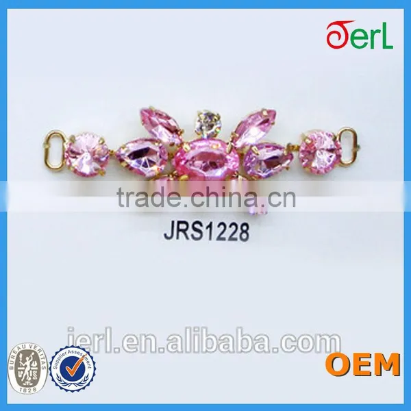 Bling Bling Lady Sandal Decorative Trim Rhinestone Shoe Trim photo-3