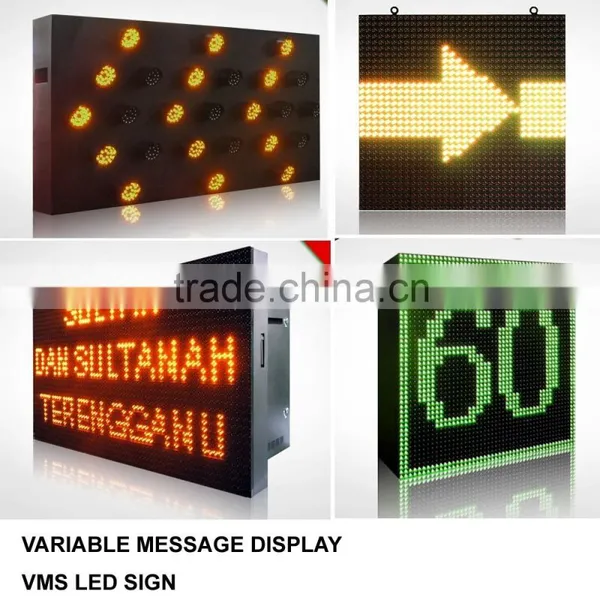 2016 Hot Sale Changeable Variable Message Signs P20 Variable Message Signs