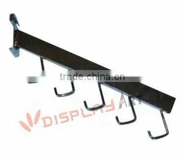 Wall Mounted Clothes Coat Hat Metal Line Hanger Hook photo-2