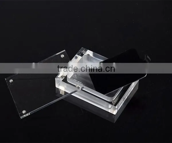 High Transparent Acrylic Mini Wedding Favor Gift Box Wholesale photo-2