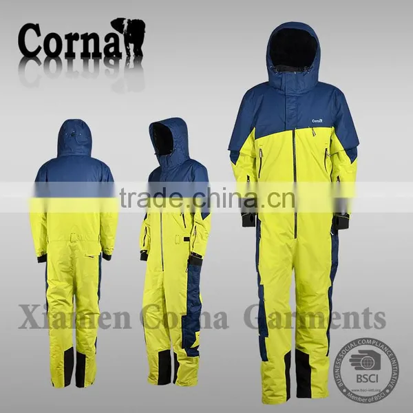 Winter Windproof 4000mm Breathable Jum Psuit Jumpsuit Pattern With High Quality photo-3