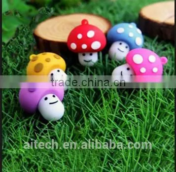 Mushroom USB Stick Promotional Pen Drive With Logo Print 1GB 2GB 4GB 8GB 16GB 32GB photo-3