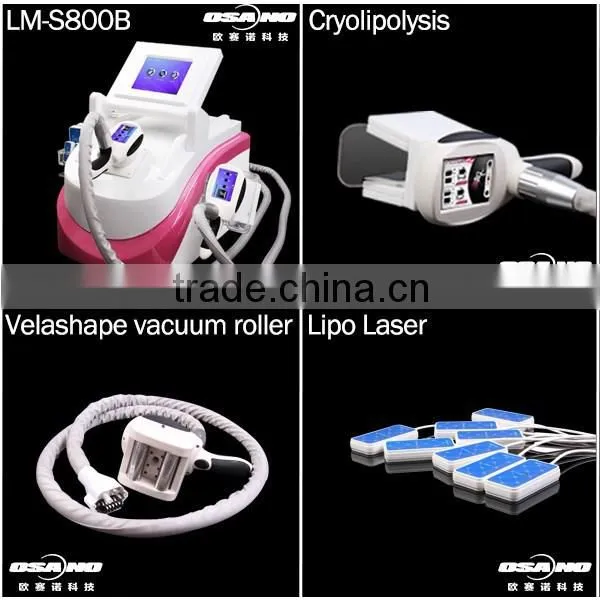 Osano Hot Sale Venus Lipo Laser Machine and Vacuum Roller Massage Cryo Slimming Machine photo-5