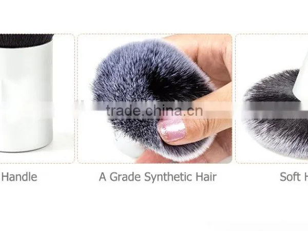 Cosmetics Synthetic Hair Kabuki Powder Makeup Brush With Black Handle photo-4