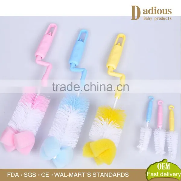 Durable Baby Cleaning Brus High Quality Baby Bottle Nylon Brush photo-3