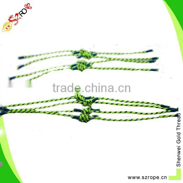 Colored 4mm Polyethylene Braided Rope Cord String/ Double Braided Polyester Rope photo-3
