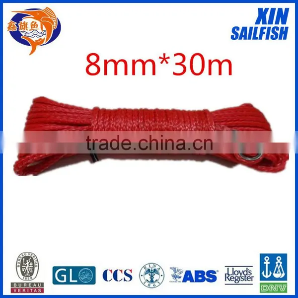 XINSAILFISH 10mm*30m High Strength Tow Rope ,17600lbs,hot Selling photo-4