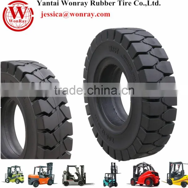 Professional Customized Skidsteer Lift Forklift OTR Solid Tire Rim photo-4