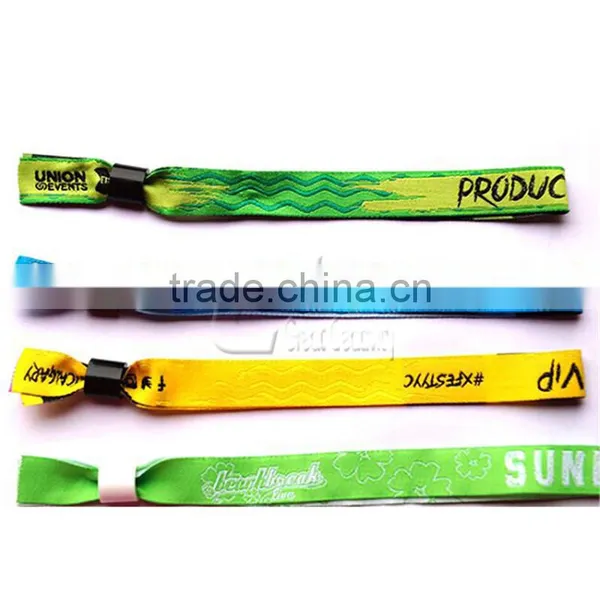 Cheap Free Disposable One Time Use Custom Smart Wristband Fabric Wristband photo-6