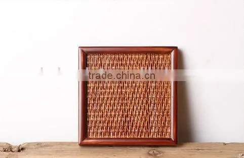 Fruit Square and Rectangle Plate Rattan Tray photo-5
