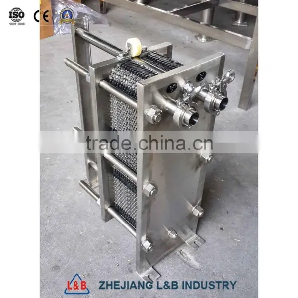 Food Grade Stainless Steel Plate Heat Exchanger photo-3