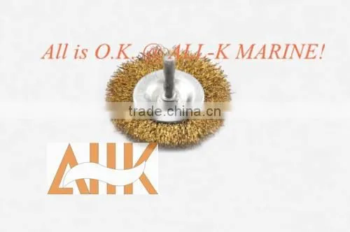 Crimped Wire Wheel Brush With Shank photo-4