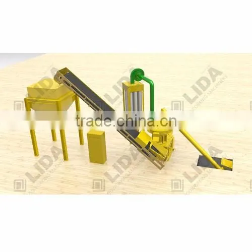 LIDA 5-6 T/H Wood Biomass Production Line With High-quality and CE