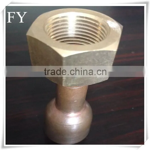 Air Condition Parts/brass Nut for Air Condition With High Quality photo-2