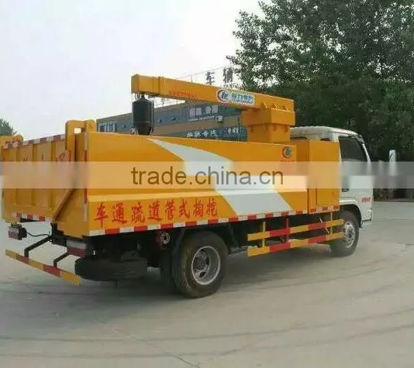 4*2 Dongfeng 5m3 Truck Mounted Water Well Drilling Rig for Sale photo-4