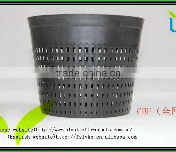 Black Net Pot Plastic Flowet Pot photo-3