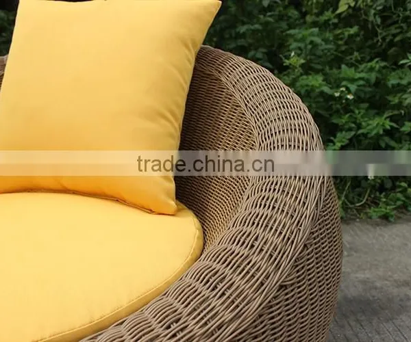 Outdoor Furniture Wicker Garden Coffee Chair photo-5