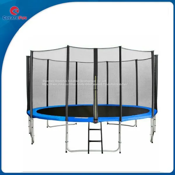 Create Fun Big 16ft Trampoline With Enclosure photo-2