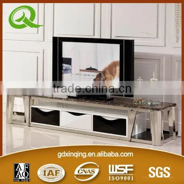E380 2015 Modern Design Marble Top Living Room Furniture TV Stand photo-4