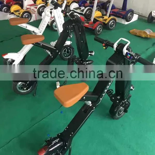 New Arrival Light K10 Electric Folding Bicycle, 10inch 36V 400W Electro Bike, Mini Pocket Folding E-bike photo-5