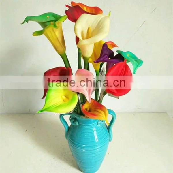 SJ300927 Artificial Callas/PU Callas/decorative Common Callalily Flower photo-2