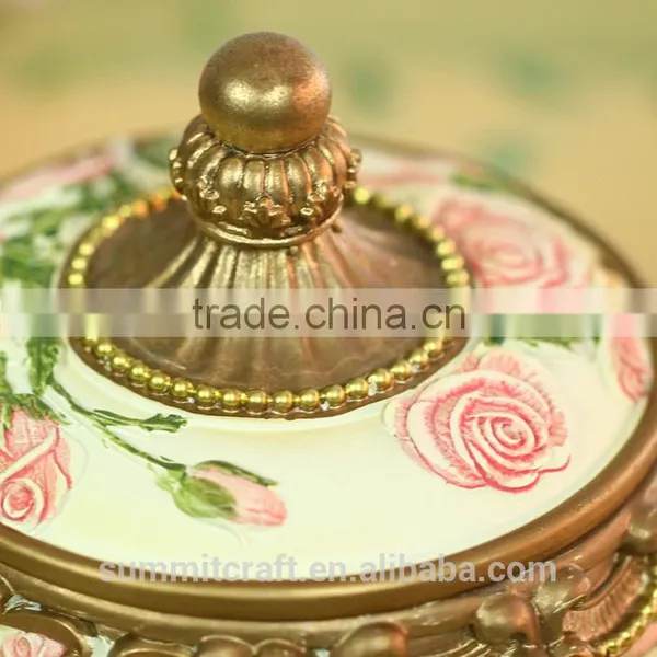 Relief Process Court Design Resin Wedding Favors and Gifts Trinket Box photo-3