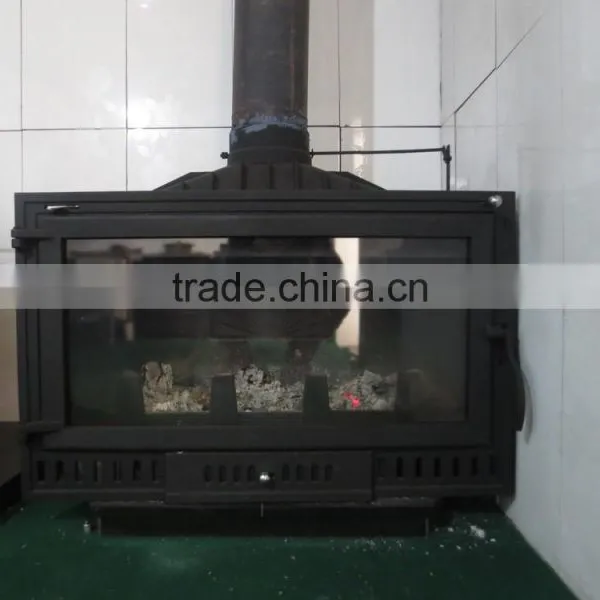 CE Certificates High Quality Europe Style Decorative Wood Burning Fireplace Inserts HS-X9N photo-3