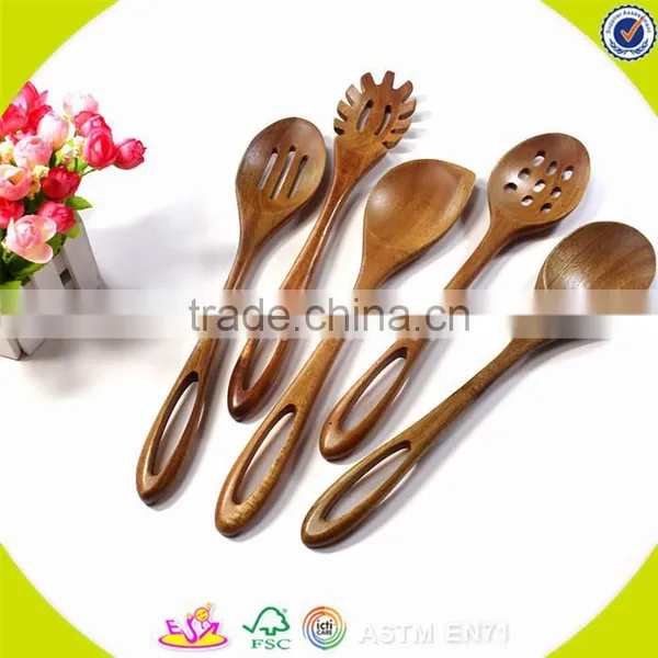 Оптовая продажа детских деревянных кухонных принадлежностей высокого качества 2017 года W02B032 photo-6