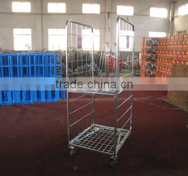 Grocey Carts for Sale Shopping Dolly Cart Roll Container photo-3