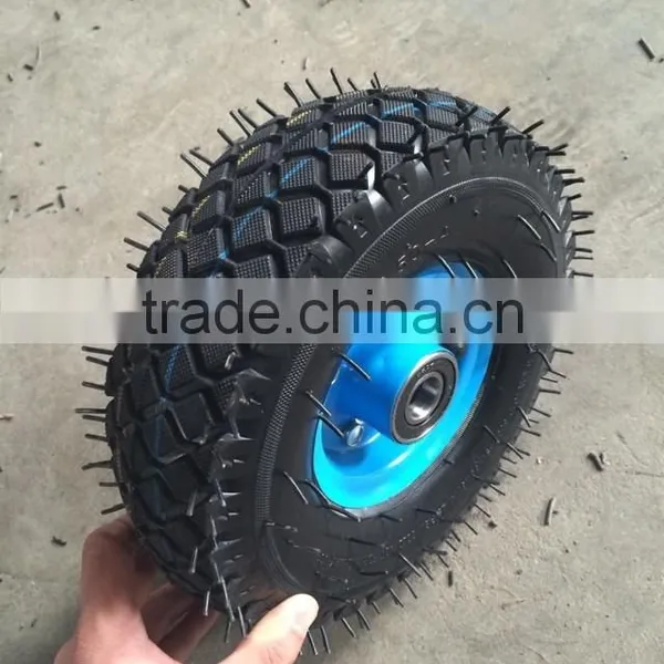 Garden Cart Wheel 4.10/3.50-4 With Steel Rim photo-2