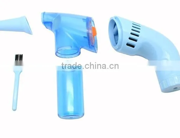 Blue Mini Portable Electric Vacuum Cleaner for Home/Automobile photo-2