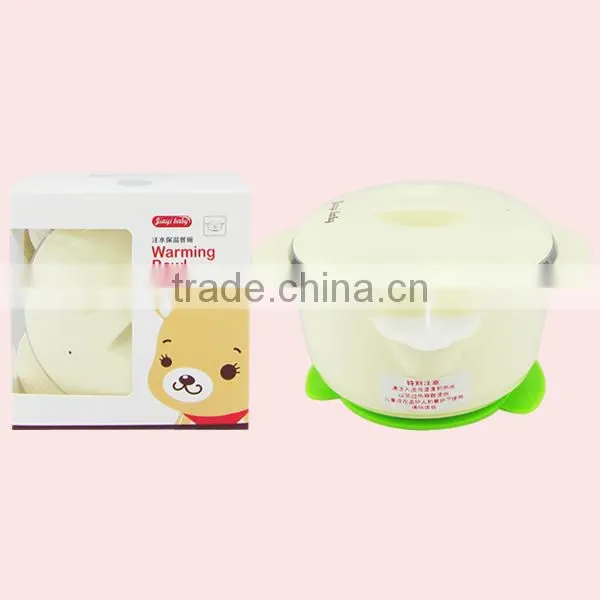 400ml Stainless Steel Kids Thermal Insulation Food Bowl photo-2