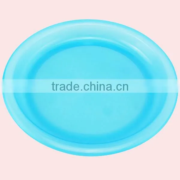 Colorful Round Travel Plastic Dish Set photo-3
