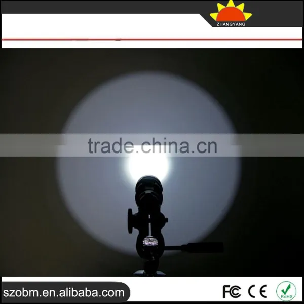Wholesale OBM ZY-C8 Q5/L2/T6/XML T6 LED 18650 Battery Hunting Tactical Flashlight photo-5