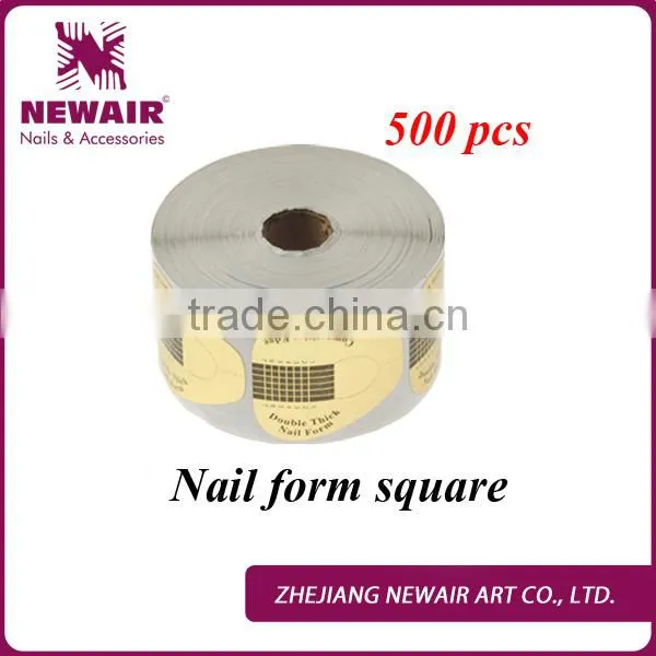 Newair Professional 500 Pcs Gel Aluminum Nail Form photo-2